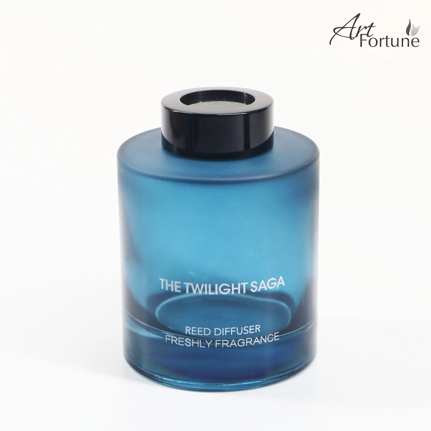 Amazon Hot Sale Custom Reed Diffuser with Black Lid for Air Freshener