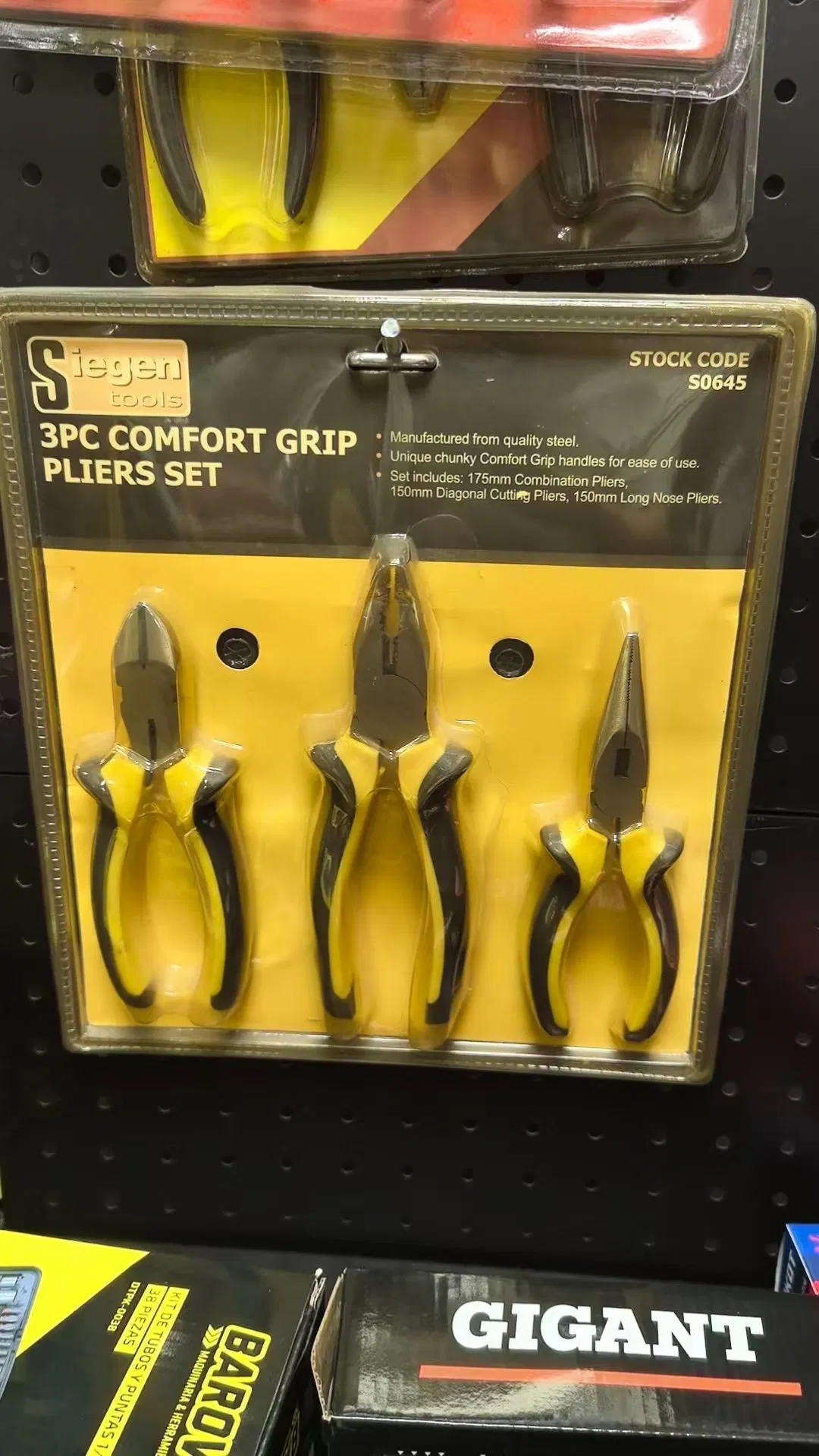 Factory Direct Industrial Grade Universal Diagonal Cutting Combination Pliers Set