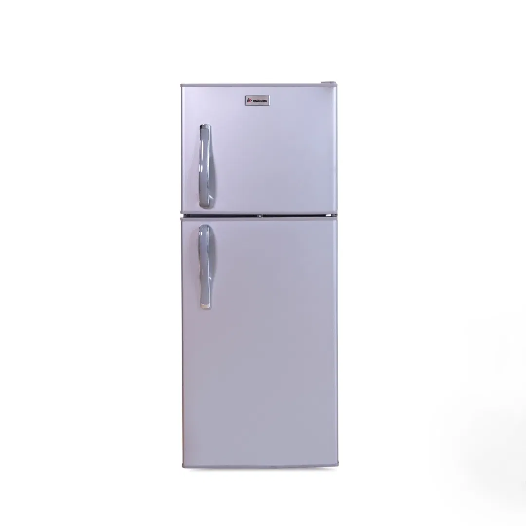 Kitchen Appliance 138L Top Freezer Refrigerator Double Door Fridge for Home