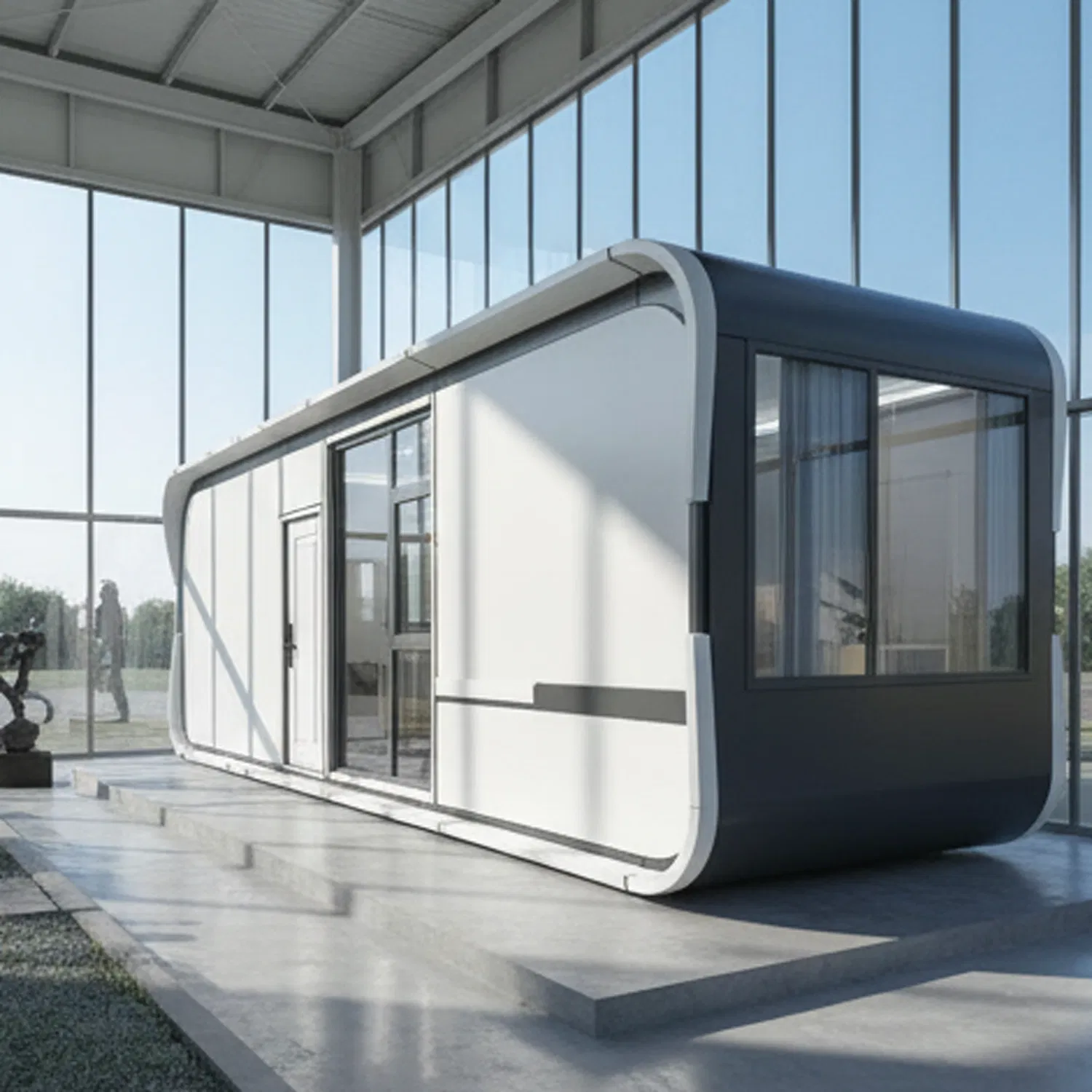 Factory Price Building Modular Mobile Home Prefab Luxury Space Capsule House Container Modern Cabin Residential Home Prefabricated Hotel Mini Portable Apple Pod