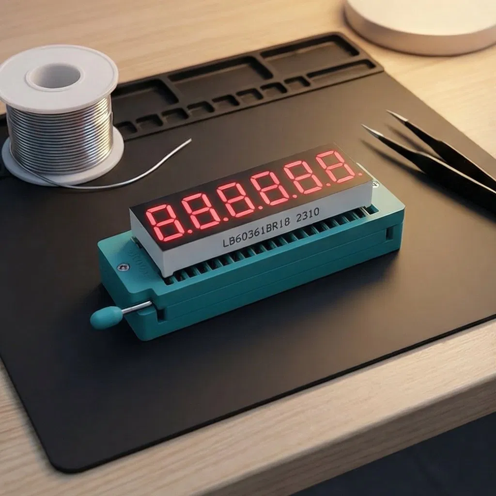 7 Segment LED Display 6 Digit for Digital Countdown Timer