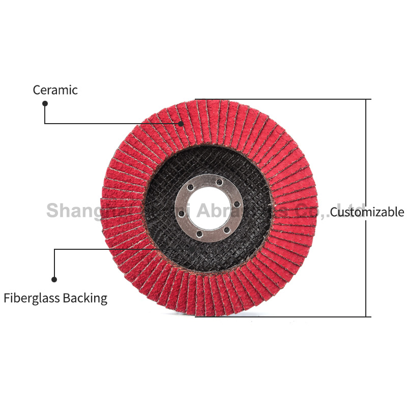 MPa Approved Ceramic & Zirconia Flap Disc (Professional Manufacturer)