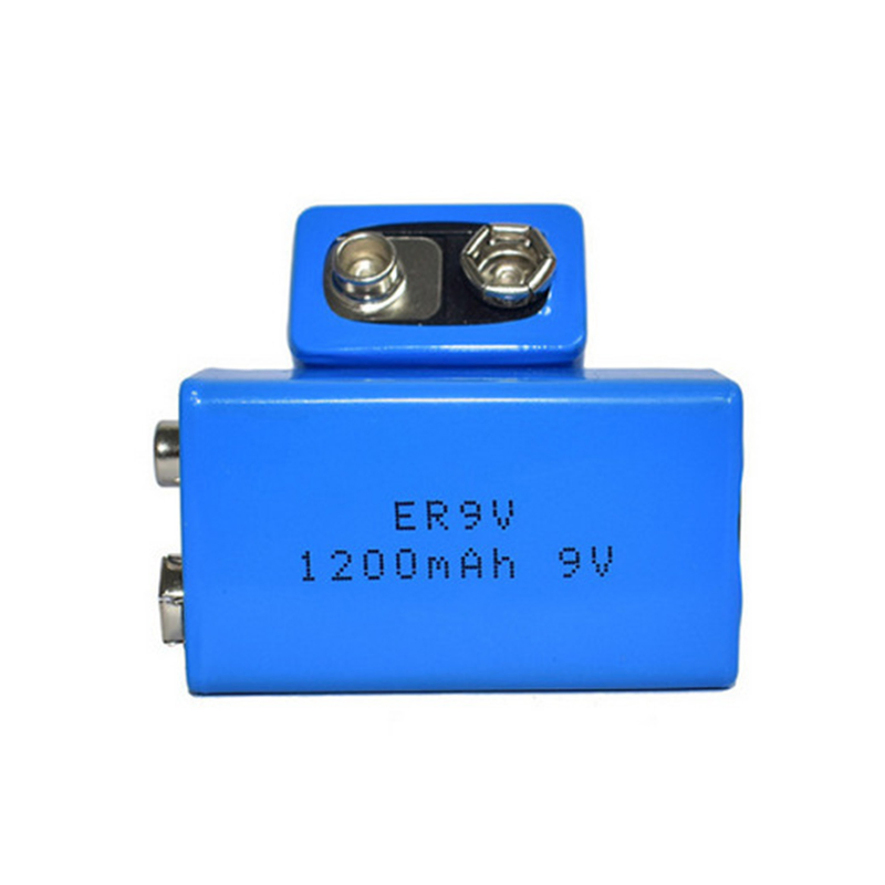 Zero Mercury Cadmium 10.8V 9V 1200mAh Er9V Li/Socl2 Battery Pack for Smoke Alarm Detector
