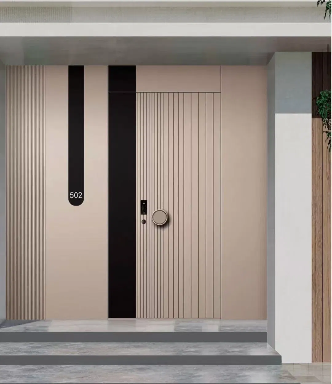 Современная входная дверь Sleek and Stylish