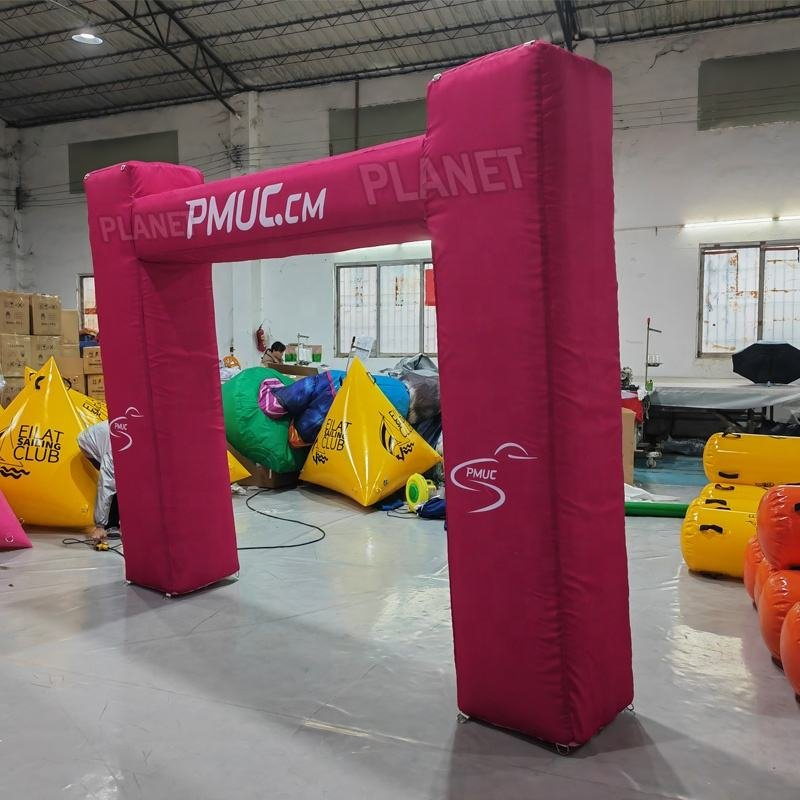 Custom Logo Advertising Inflatable Entrance Archway Sport Race Arch for Sale