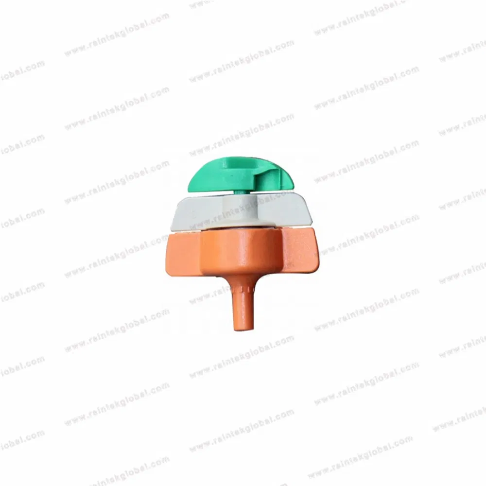 8 Years Factory Experience Micro Sprinkler / Sprayer Head with Customized Color