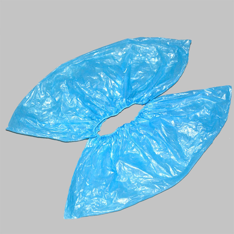 Premium Indoor Disposable PE Anti-Slip Shoe Covers for Protection