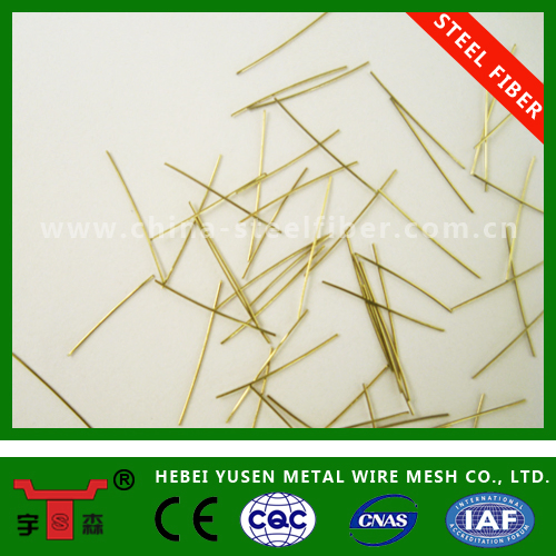 Manufacturer Metal Building Materials 0.22 * 13 Concrete Micro Copper Plated Steel Fiber for Uhpc/Rpc