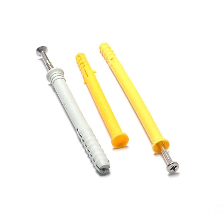 Customized Muti Sizes Spring Wing Sleeve Anchors Toggle Nylon Expansion Anchor Bolt for Concrete