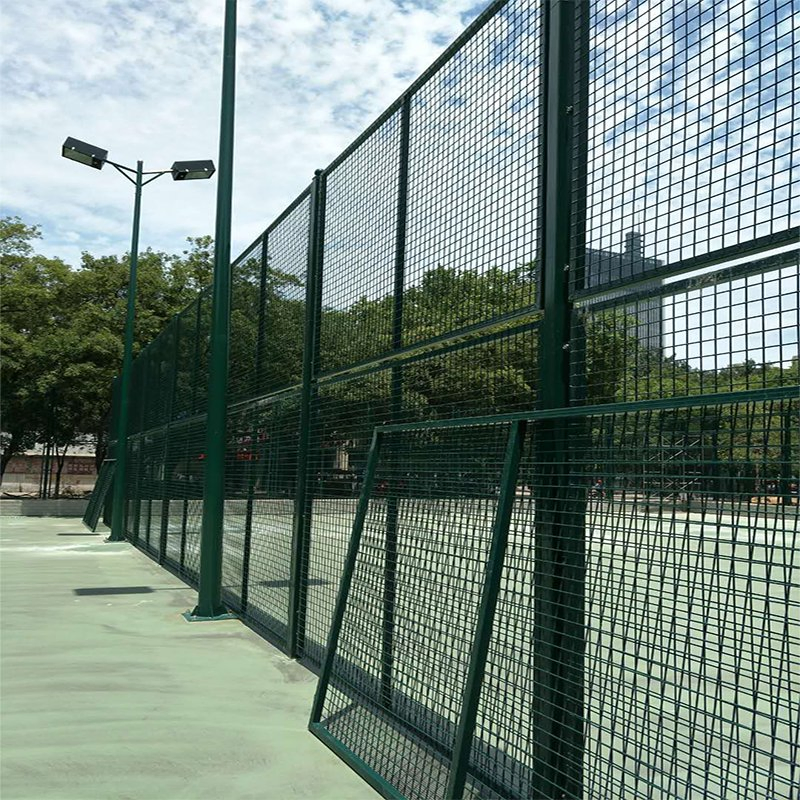 Plastic Coated Football Field Safety Isolation Protective Net Sports Training Ground Fencing