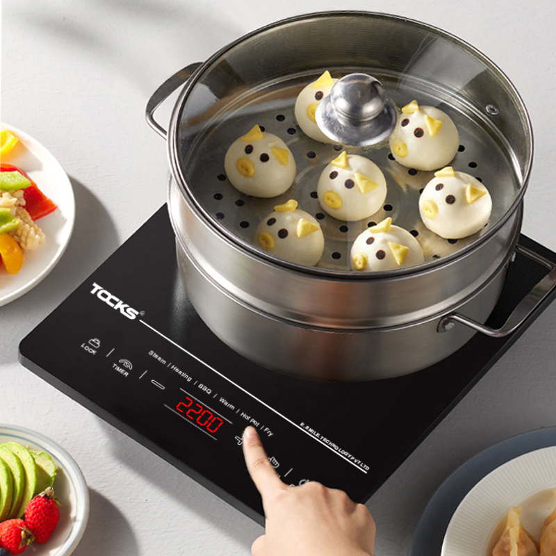 Induction stove infrared radiant cooktop kitchen appliance with microcrystalline panel CA-001