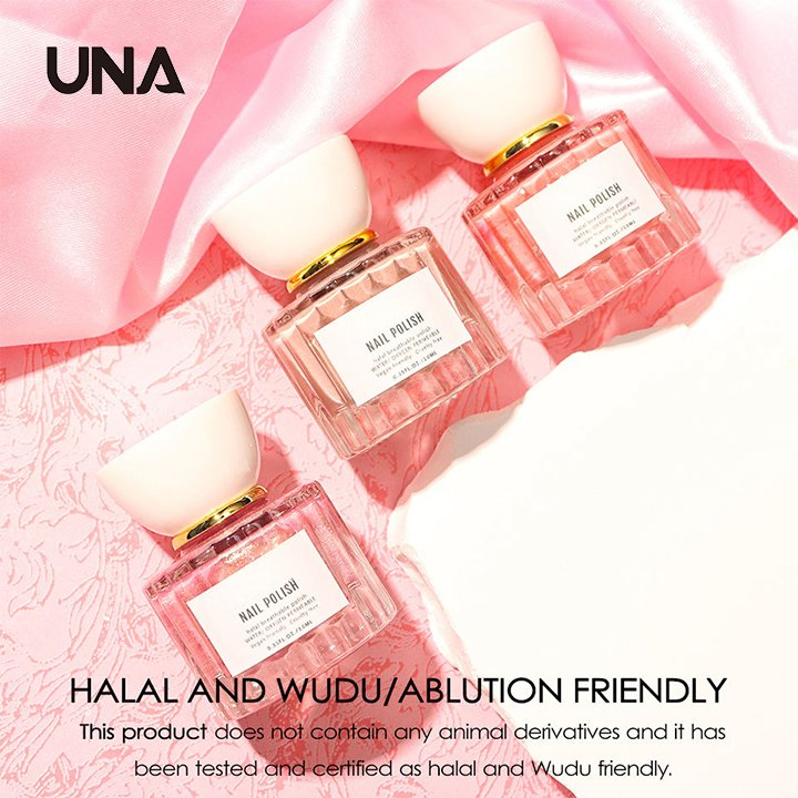 Peel off Water Based Halal Nail Polish Breathable Organic Ingredients Muslin Nail Polish Customized for Kids DIY