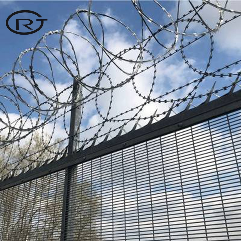 Wire Mesh Fence 358 Anti Climb Fence Panels Garden Prison Security Iron Fencing