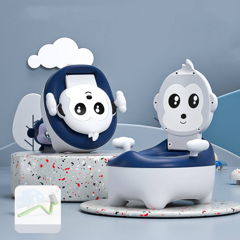 The Latest Design of Cartoon Monkey Toilet Seat for Children/Suitable for 0-7 Years Old Boys and Girls Universal Training Potty
