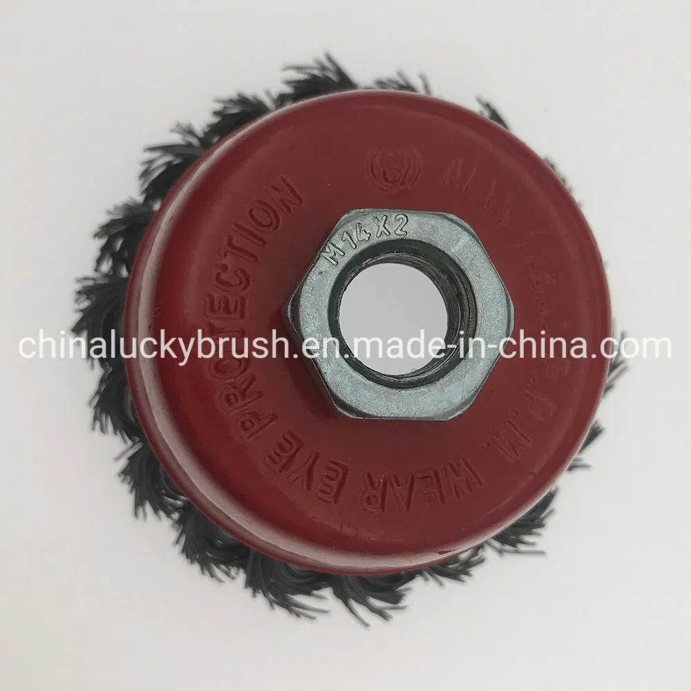 125mm Twist Knotted Cup Brush (YY-946)