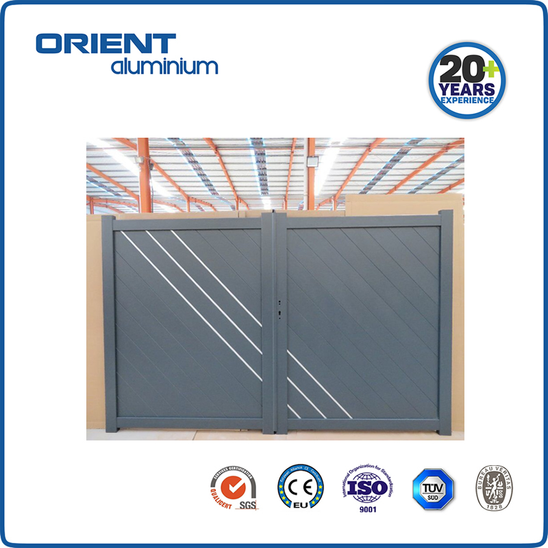 Premium Aluminium Sliding Gate for Driveways and Gardens Fence Gate