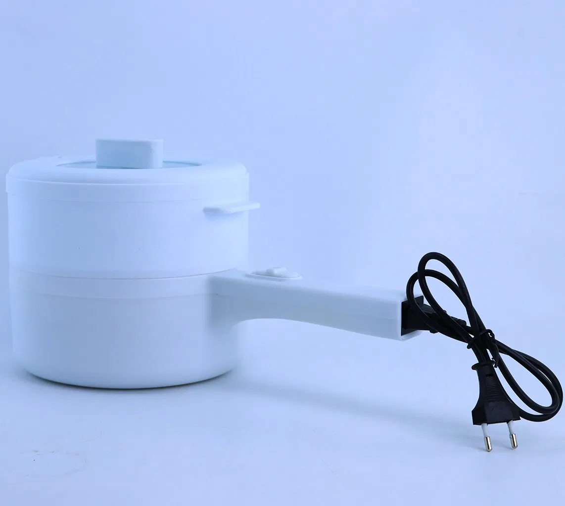 Sc-203 Cooker High Quality White Compact Electric Skillets Small Stainless Steel Heating Plate for College Dormitory Use