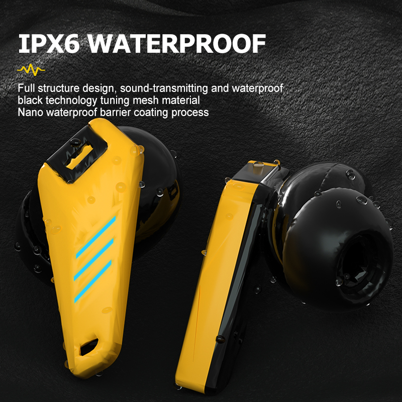 Беспроводные наушники Bluetooth 5.3, 15 м, 260 ч