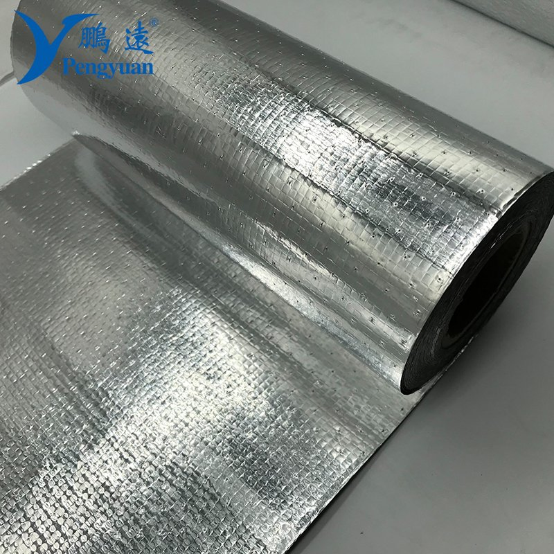 Roof Sarking New Building Insulation Fireproof Material Aluminium Foil Woven Fabric for Construction Material