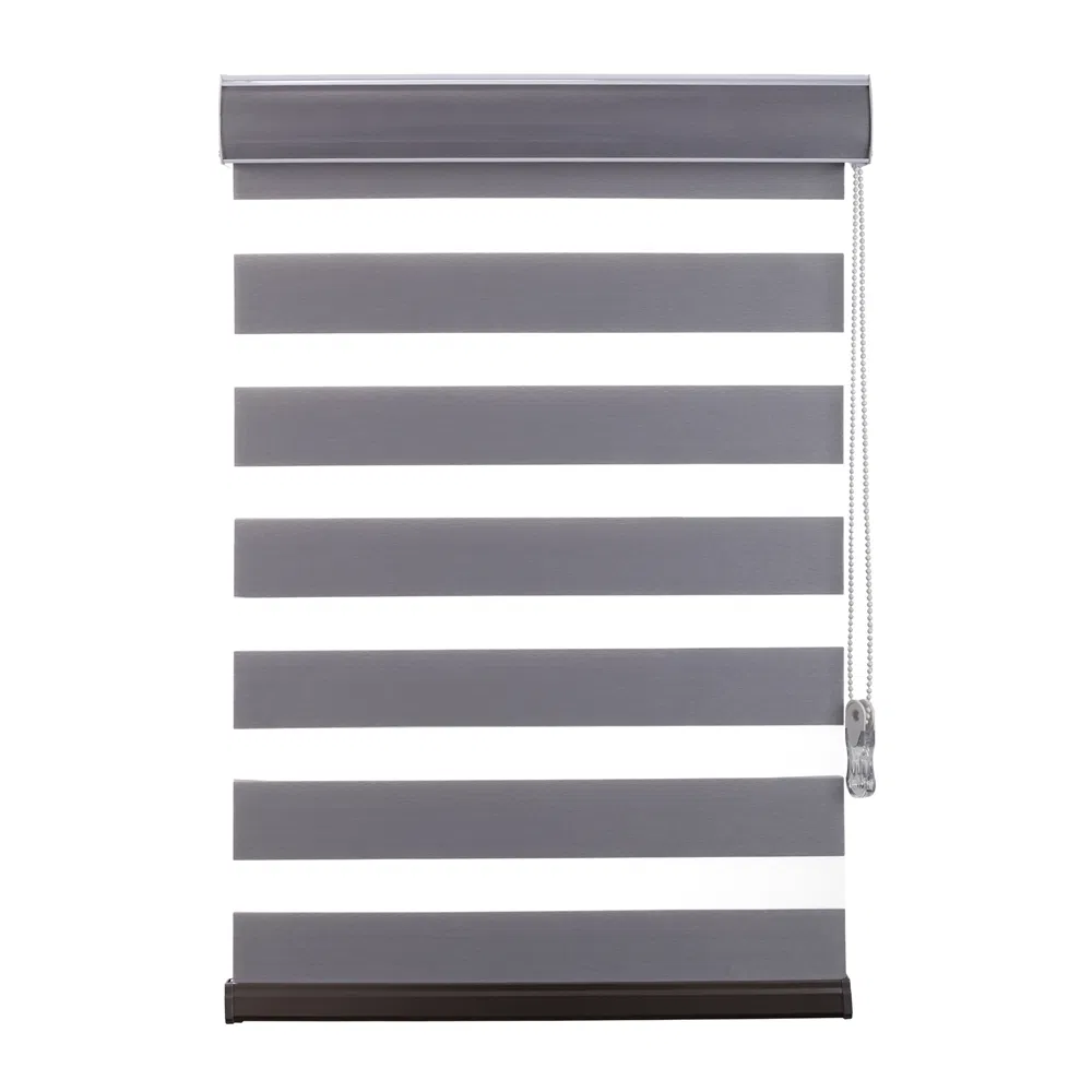 Horizontal Window Shade Blind Zebra Dual Roller Blinds Day and Night Blinds Curtains