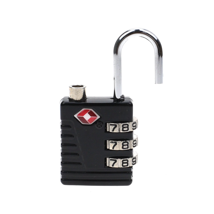 Yh1543 Tsa 3 Digit Combination Travel Suitcase Luggage Padlock