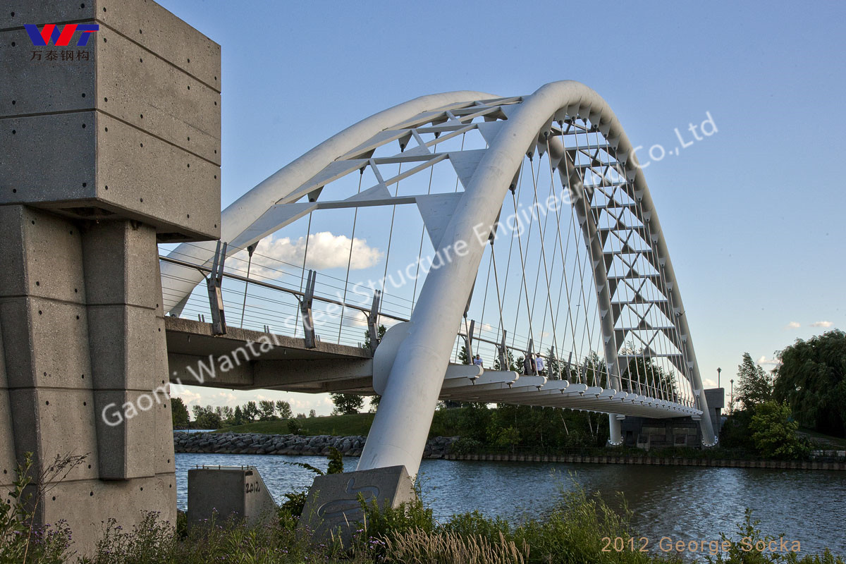 Through Arch Bridge Easy Assembly and Installation