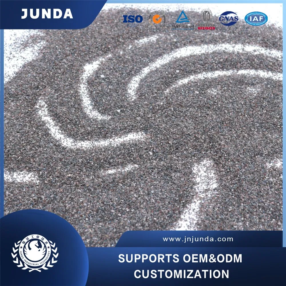 Коричневый электрокорунд Al2O3 95% для огнеупоров