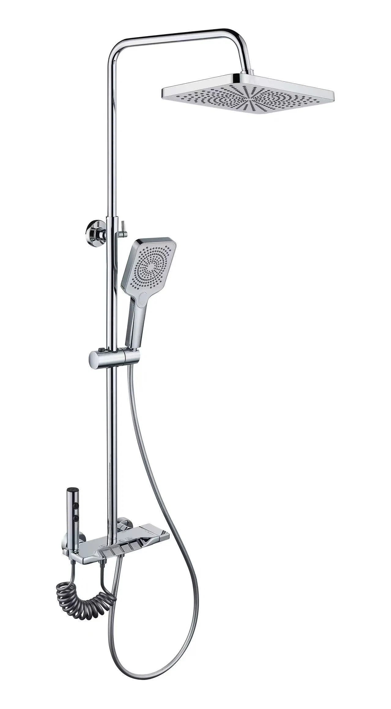 Luxury Wall Mounted Brass Shower Set Hot&Cold Shower System