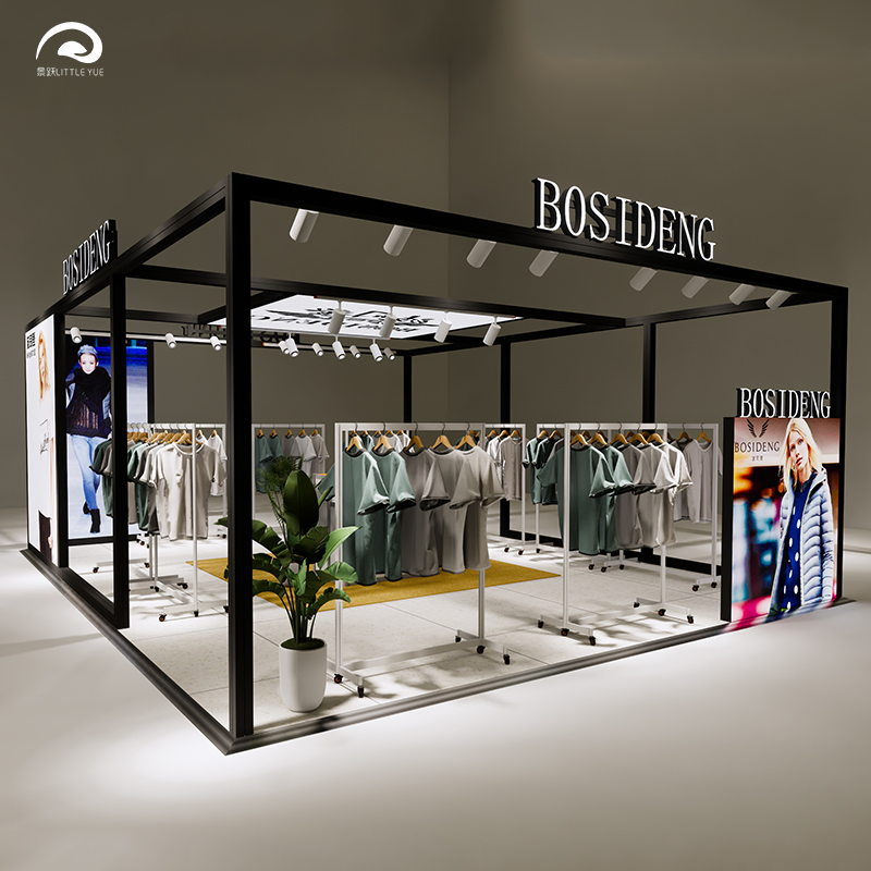 Customizable Aluminum Alloy Pop-up Display Stand for Maximum Visibility