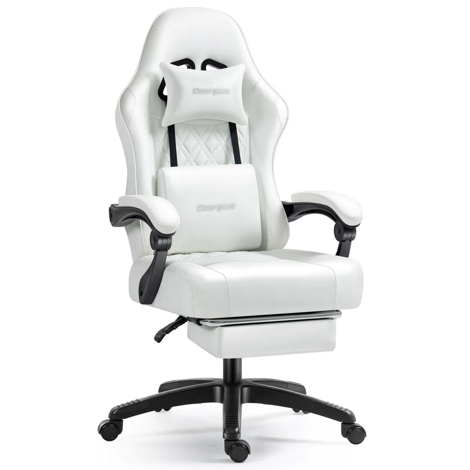 Wholesale High Back Leather Computer Office Seat Gaming Recliner Swivel Chair with Footrest