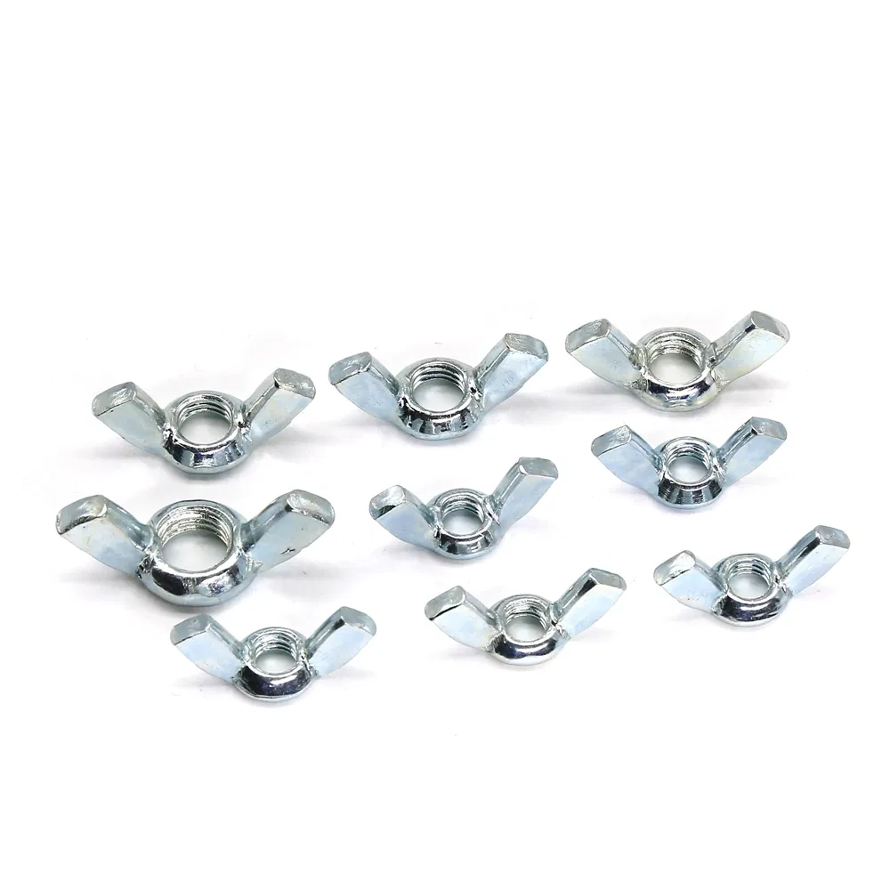 Wholesale Carbon Steel Zinc Plated Black Oxide Butterfly Wing Nut