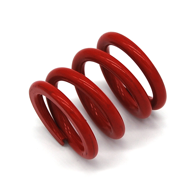 Металлическая пружина подвески автомобиля из алюминия и нержавеющей стали