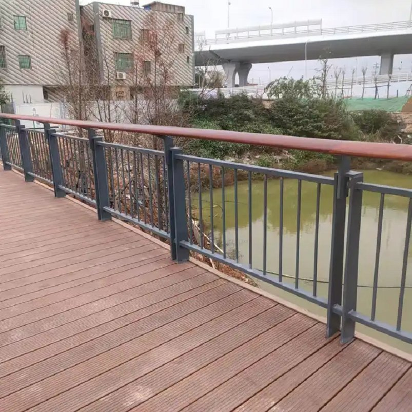 Hot Sale Customize Highway Bridge Guardrail Traffic Crash Barrier Stainless Steel Bridge Railings Aluminum Balustrades Handrails