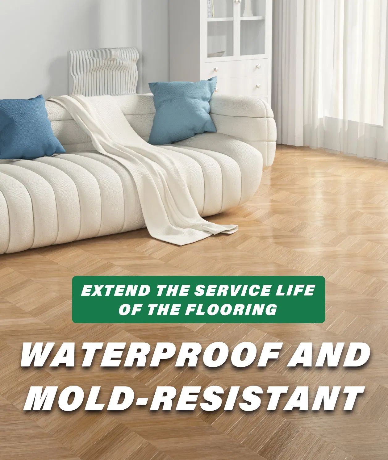 Durable Wood Floor Installation Adhesive by LAN Guan 9000s