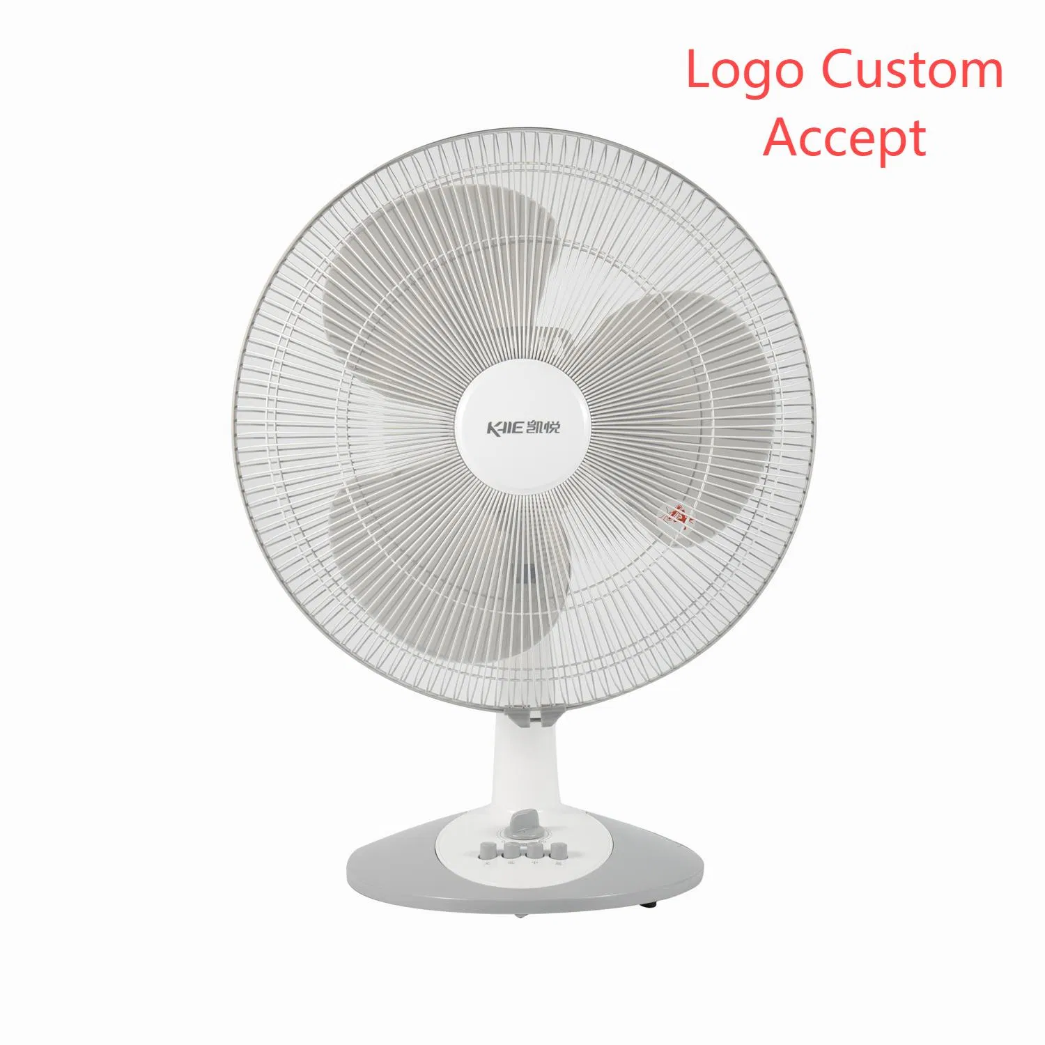 Stylish 3-Petal Electric Table Fan with Large Diameter