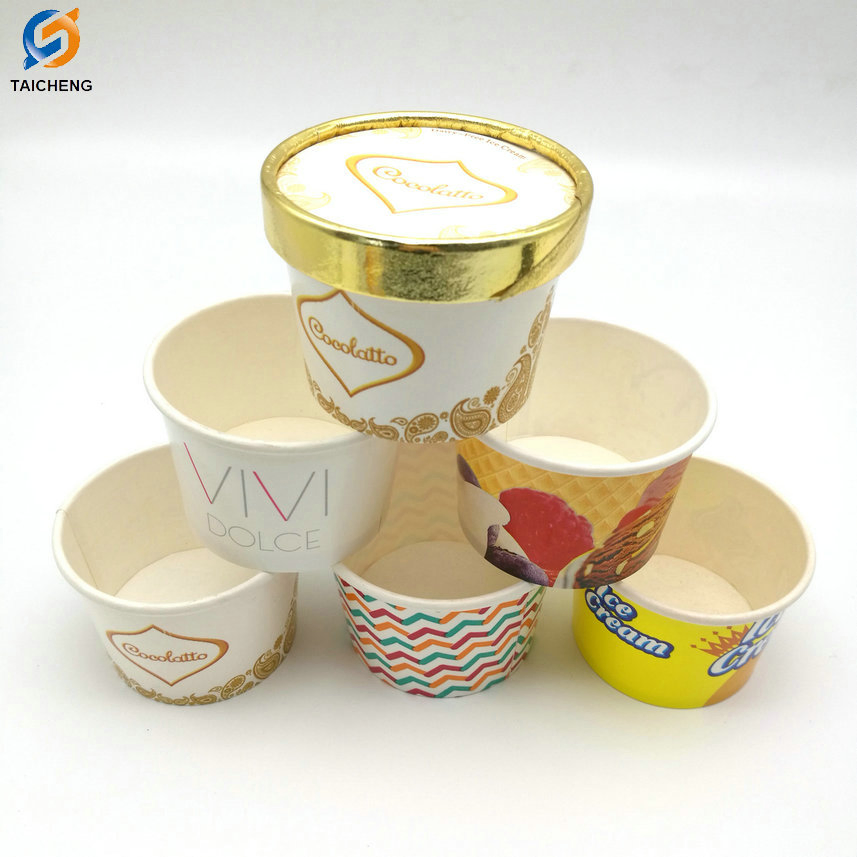 Customized Paper Cups for Ice Cream