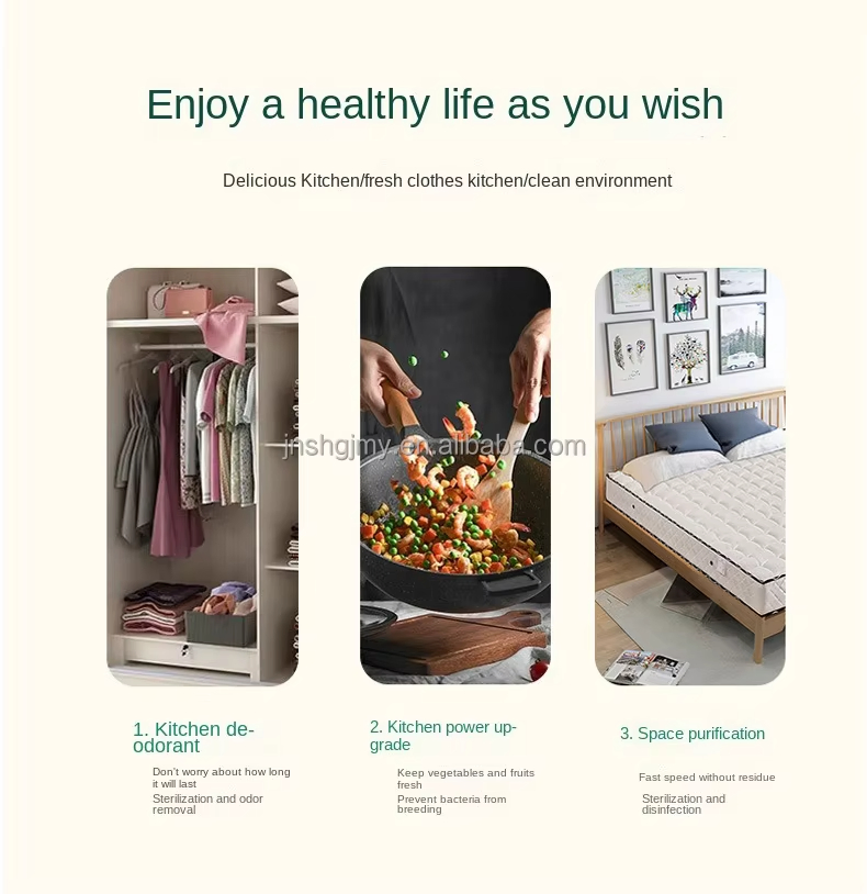 Portable Mini Ozone Generator Fruit Sterilizer Vegetable Washing Machine