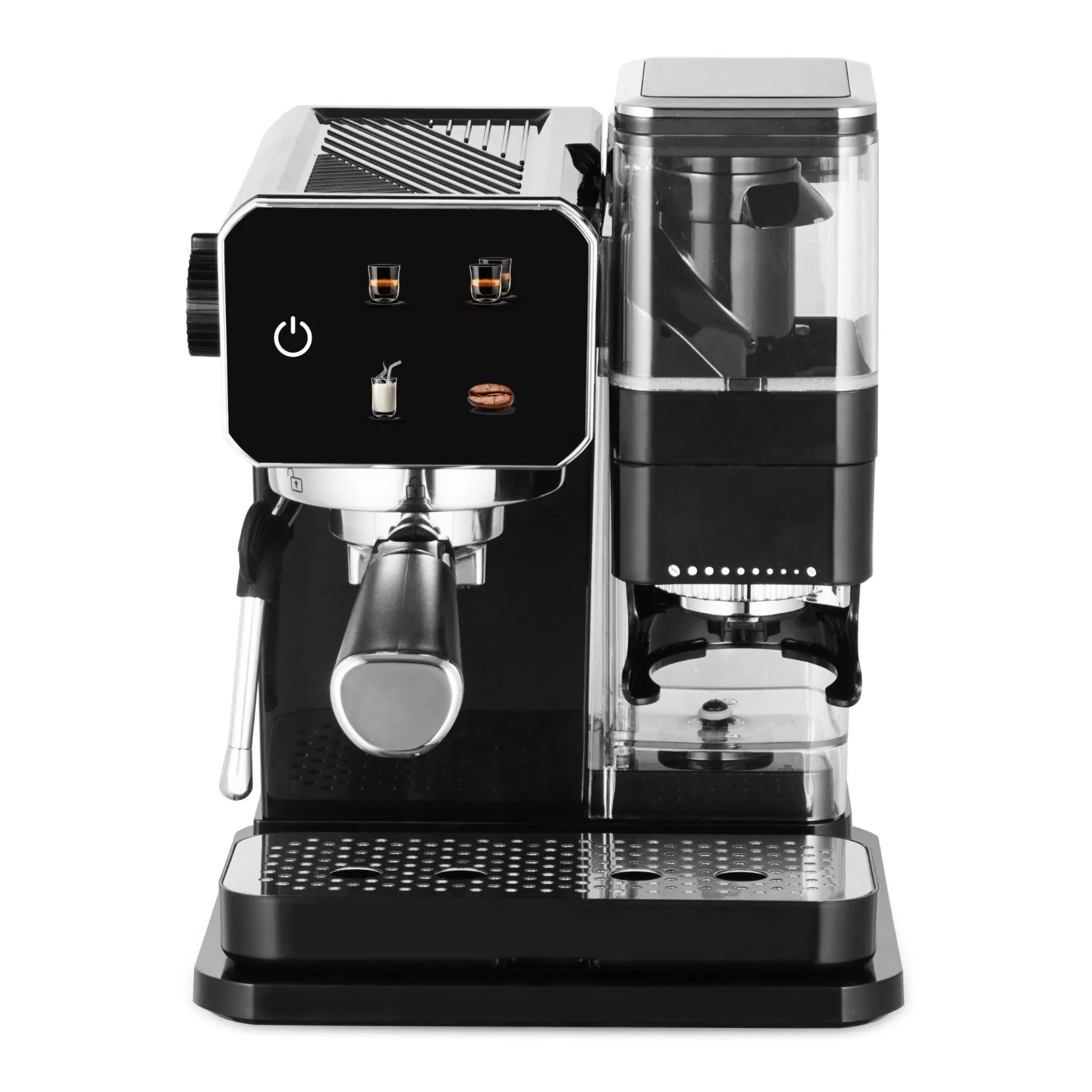 Espresso Machine with Steamer - Perfect for Latte & Cappuccino