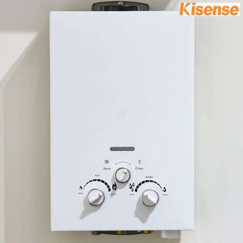 Portable Gas Water Heater with Handle & Overheating Protection