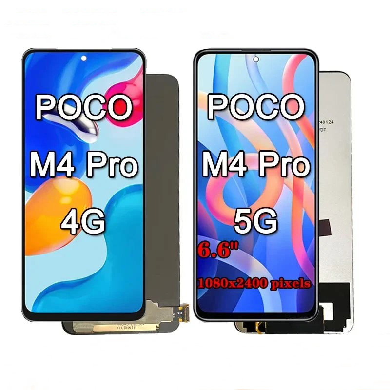 Display Screen for Poco M4 PRO 4G LCD Assemblies M4PRO 5g Complete