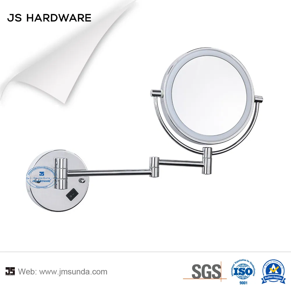 Wall Mounted Vanity Makeup Magnifying Cosmetic Mirror with LED Light