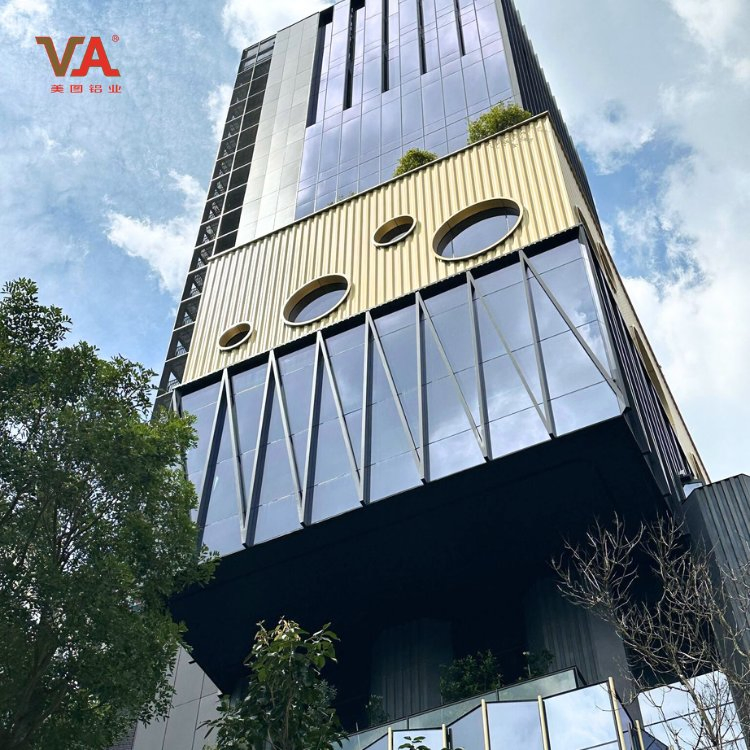 Aluminum Curtain Wall Element with Corrosion Resistance for Long - Term Exterior Use