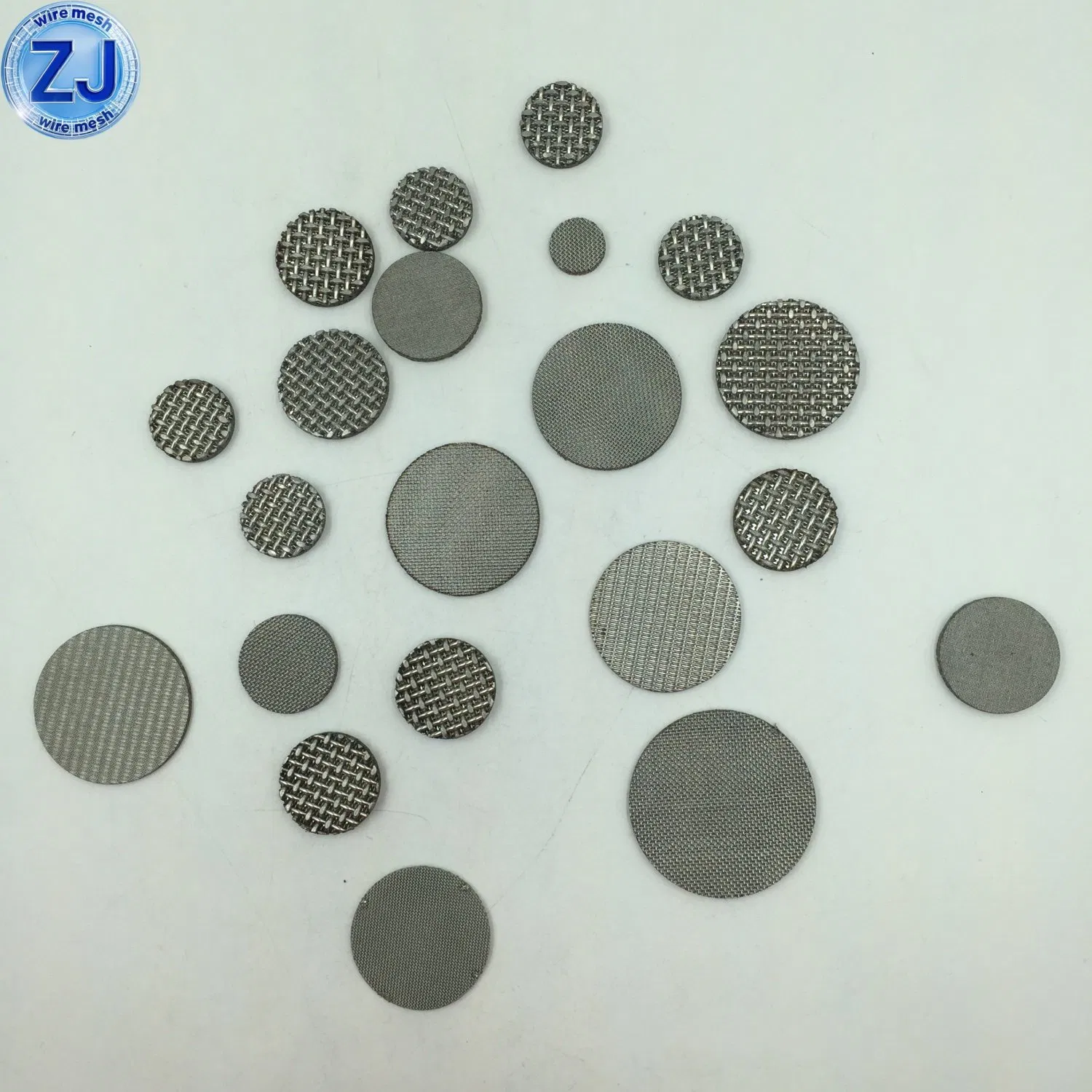 SUS 304, 316, 316L Multilayer Stainless Steel Spot Welding Woven Wire Mesh Filter Disc Pack for Filtration Sieve
