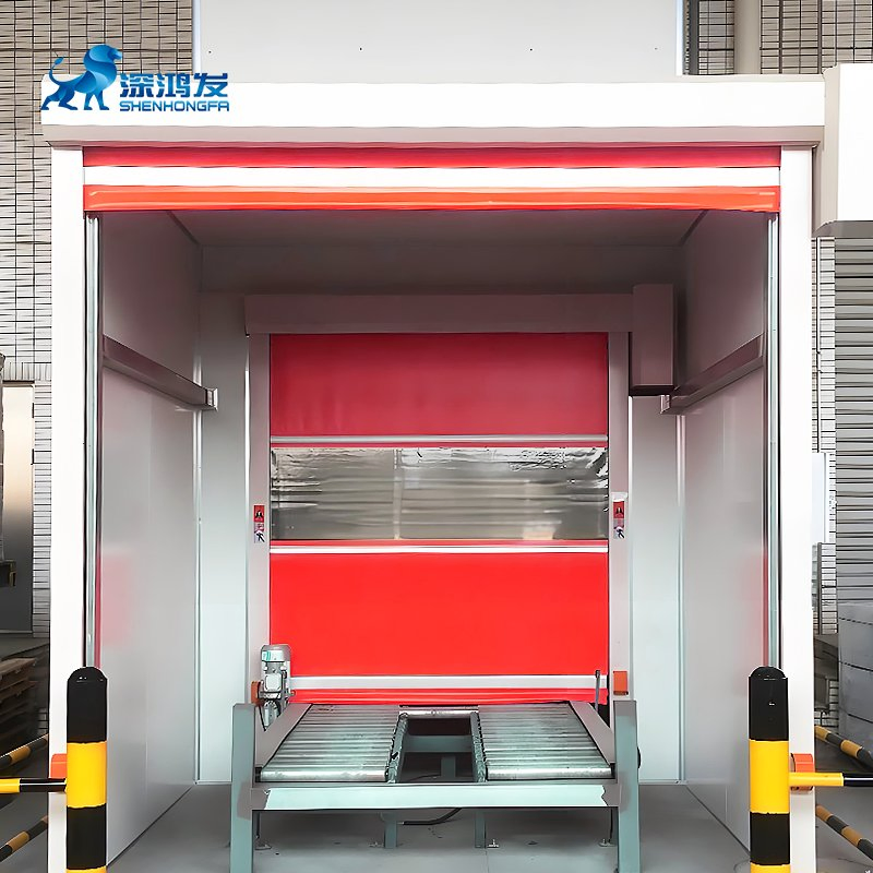 Roll up High Speed Roller Shutter Light Weight Fast Rolling Door