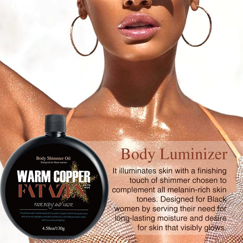 Private Label Flash Powder OEM Shimmering Body Highlight Body Highlighter Oil