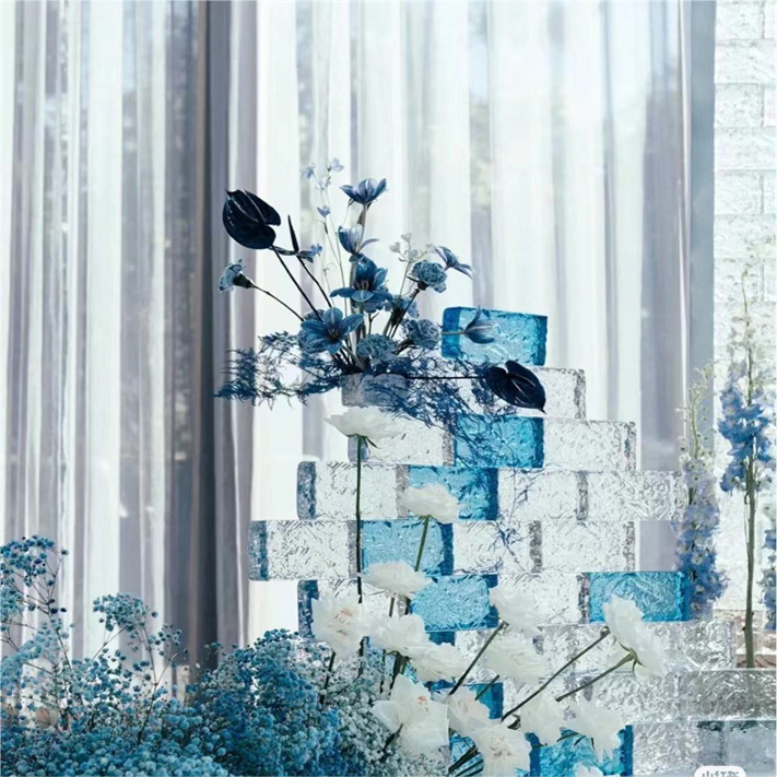 Ultra Clear Hollow Glass Brick Square Glass Block for Wall