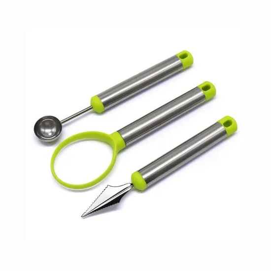 3 in 1 Stainless Steel Baller Scoop Perfect Fruits Scooper Seed Kw002_23