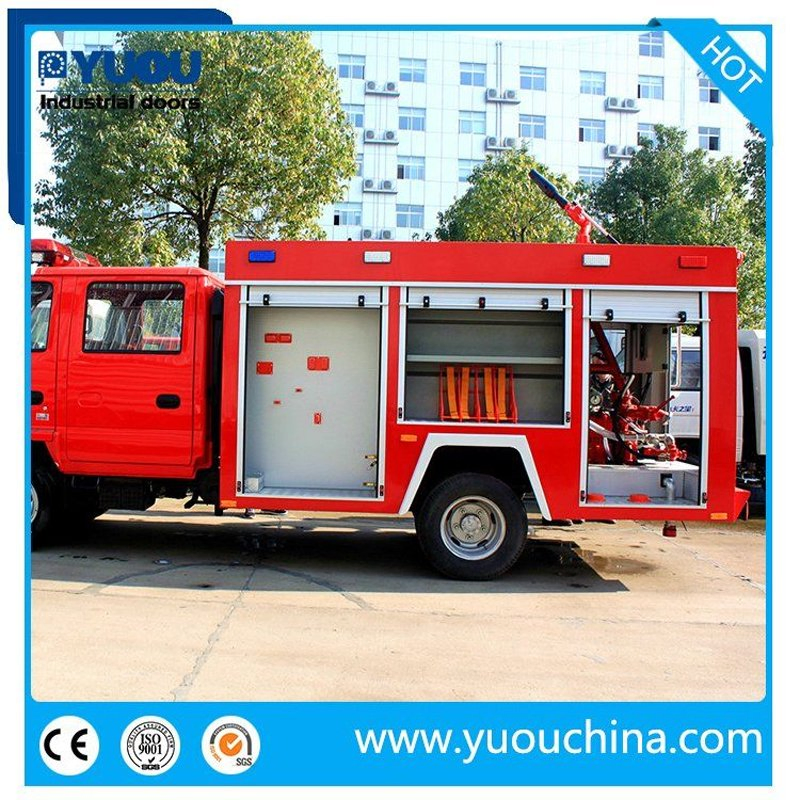 Aluminum Alloy Automatic or Manual Burglar Proof Fire Roller Shutter Security Emergency Door for Fire Firghting Truck