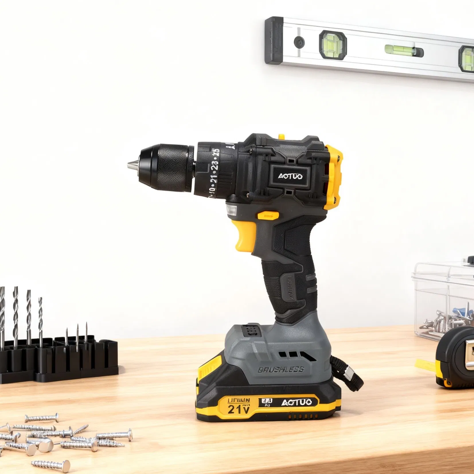 Беспроводной ударный шуруповерт Antauto 21V