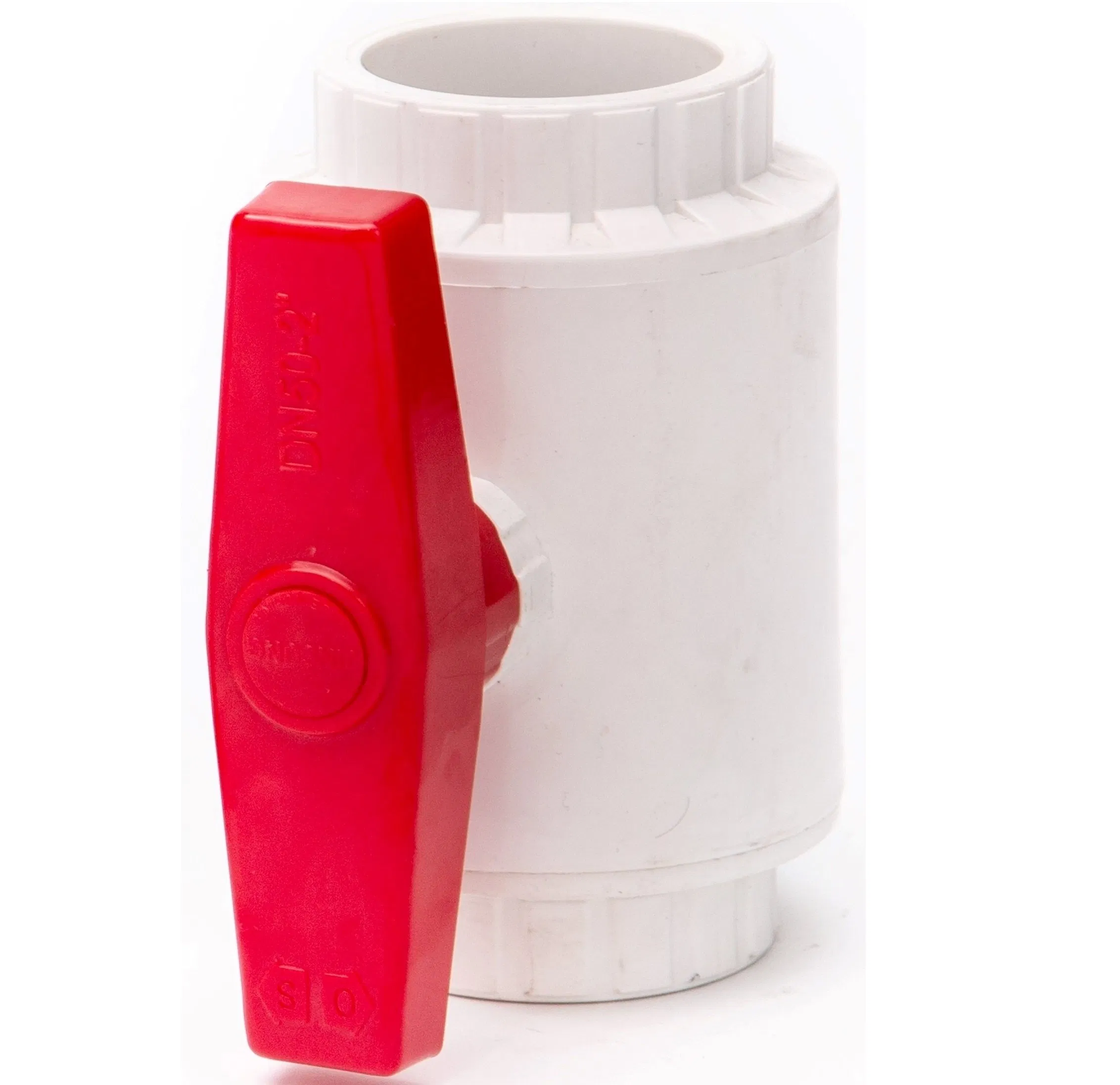 High Quality Plastic Water Treatment Manual Control Ball Valve for Plumbing UPVC Female Thread Handle Ball Valve PVC Irrigation Compact Threaded Ball Valve